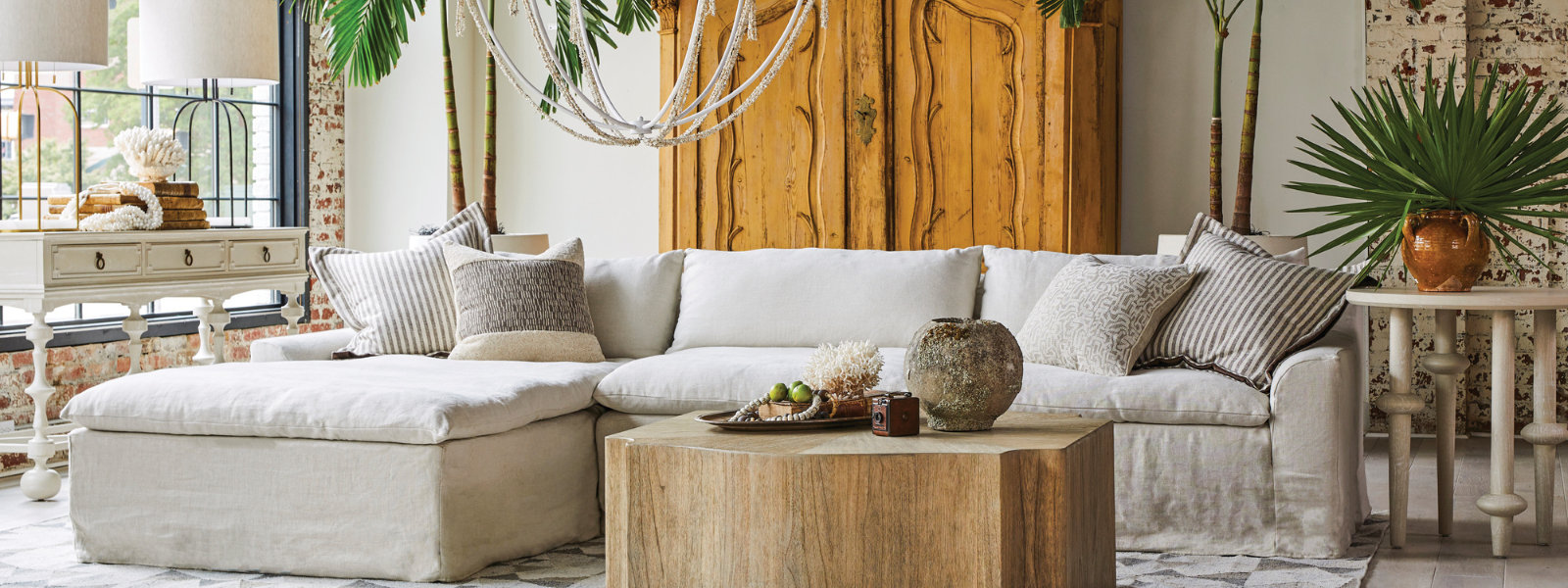 Gabby floor shelf coffee table discount